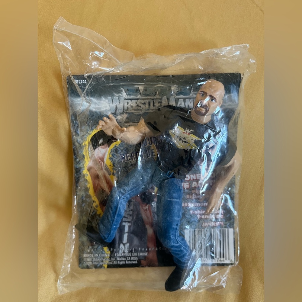 WWF Wrestlemania XV "Stone Cold" Steve Austin Limited Edition Promo Figure NIP